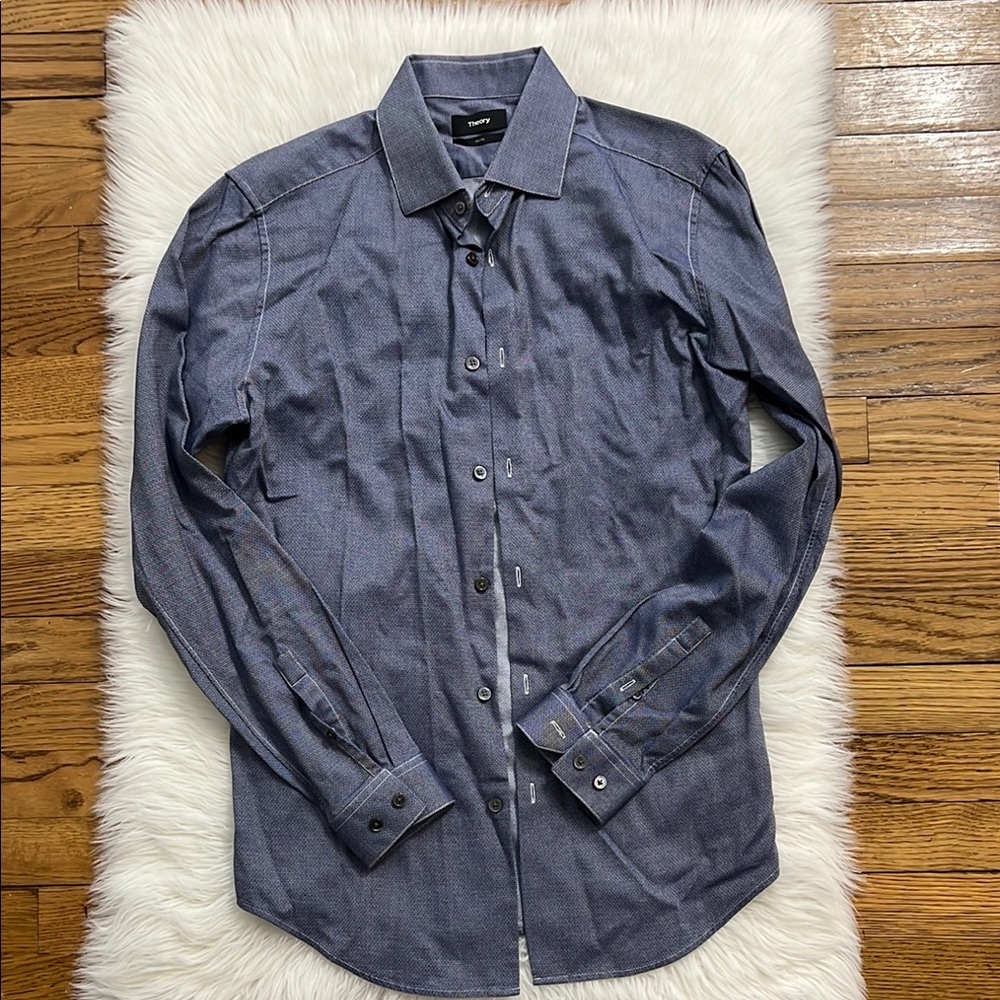 Theory long sleeve button do shirt